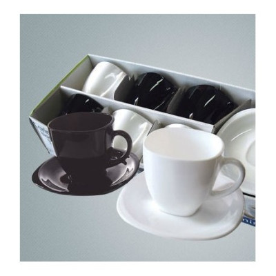Набір чайний 12 предметів Carine Black&White Luminarc - D2371