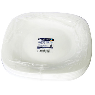 Тарілка десертна 19см.  CARINE WHITE LUMINARC - L4454