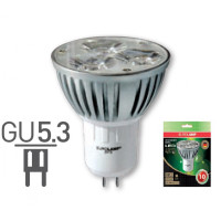 EUROLAMP Лампа LED точечная MR16 4.8W GU5.3 6500K/LED-HP-GU5.3/65 - 140413\6