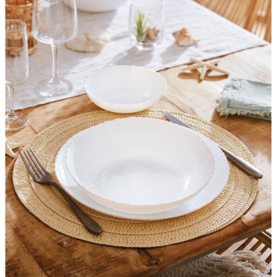 Сервіз столовий 19 предметів* Luminarc Ammonite White  - P9103