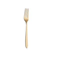 HIRA EGE GOLD  Вилка десертная 3mm 18/10 - EG006
