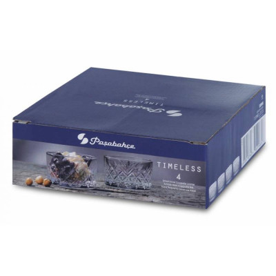Салатники набір 4 шт. 255 мл. 12 см. Timeless Pasabahce - 530040