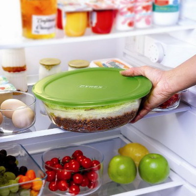 PYREX COOK STORE Форма с крышкой 2,3 л.жаропрочная  26 см 208P000/7646