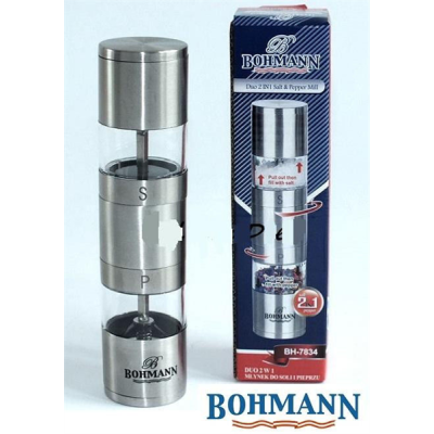 BOHMANN Мельница для перца и солонка 2 в 1 BH 7834
