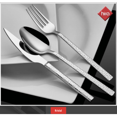 HIRA KRISTAL  Нож столовый 3mm 18/10 - K003