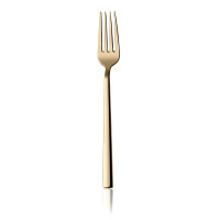 HIRA CHUBUK  GOLD  Вилка столовая 3mm 18/10 - CG002