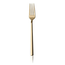HIRA CHUBUK  GOLD  Вилка столовая 3mm 18/10 - CG002
