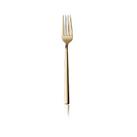 HIRA CHUBUK  GOLD  Вилка десертная 3mm 18/10 - CG006