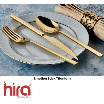 HIRA CHUBUK GOLD  Ложка кофе-еспрессо 1.5мм. 18/10 - CG007