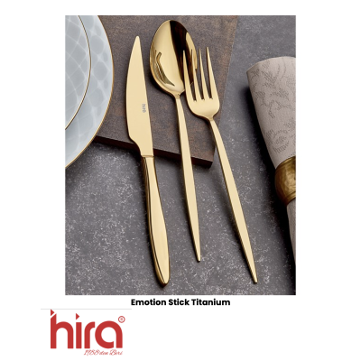 HIRA ISTANBUL GOLD  Ложка кофе-еспрессо 1.5mm 18/10 - IG007