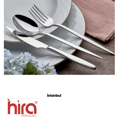 HIRA ISTANBUL  Ложка столовая 3mm 18/10 - IS001