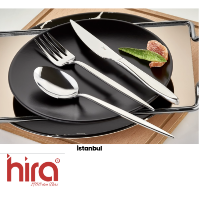 HIRA ISTANBUL  Вилка десертная 3mm 18/10 - IS006