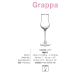 Чарка 95 мл. Grappa Pasabahce - 440111-1