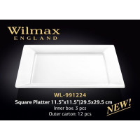 Блюдо квадратне 29,5см. Wilmax - WL-991224