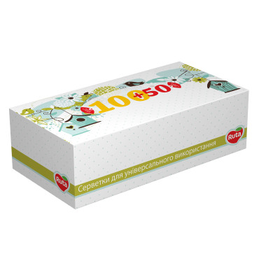 Серветки Косметичні Ruta 100+50