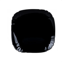 Тарілка глибока 21см. Lotusia Black LUMINARC - P7064