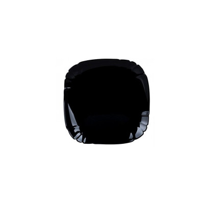 LUMINARC Lotusia Black Тарелка обеденная черная 25,5см - P7063