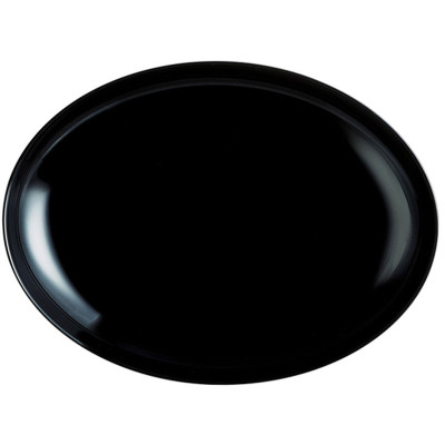 LUMINARC FRIENDS TIME BLACK Блюдо большое овал 33 см. - M0065