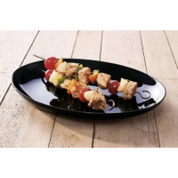LUMINARC FRIENDS TIME BLACK Блюдо большое овал 33 см. - M0065