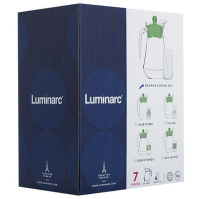 LUMINARC Bahamas Набор для напитков 7 предметов - N9662