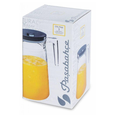 Глечик з кришкою 2 л. City Pop Pasabahce - 43763