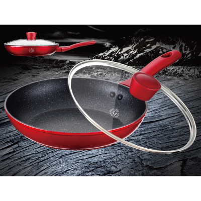 PETERHOF ROSSO TOUCH LINE Сковородка с крышкой 28см. - MK-1020-28