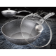 PETERHOF GRANITE TOUCH LINE Сковородка Вок с крышкой 30см. - MK-1022-30