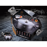 Кастрюля 2.1л.з кришкою 20см. PETERHOF GRANITE TOUCH LINE - MK-1023-20