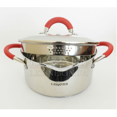 Lessner Каструля Red D=20см 2,9л Kew garden 55114-20 R