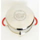 Lessner Kew garden Каструля с крышкой цедило 24см 5,1л  55114-24 R