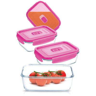 LUMINARC PURE BOX NEON Контейнер пищевой 1970 мл N0872