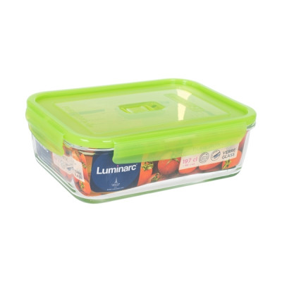 LUMINARC PURE BOX NEON Контейнер пищевой 1970 мл N0874
