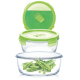 LUMINARC PURE BOX NEON Контейнер пищевой 920 мл N0928
