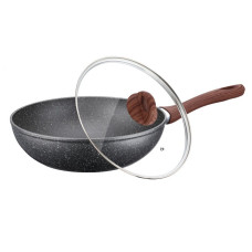 PETERHOF WOK Сковорода Вок с крышкой 30cm. - PH25325-30
