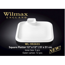 Блюдо квадратне 31х31см. Wilmax - WL-992655