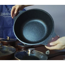 Кастрюля 3.1л. з кришкой 20 см. Elegance BOHMANN  - BH 60-11-20К