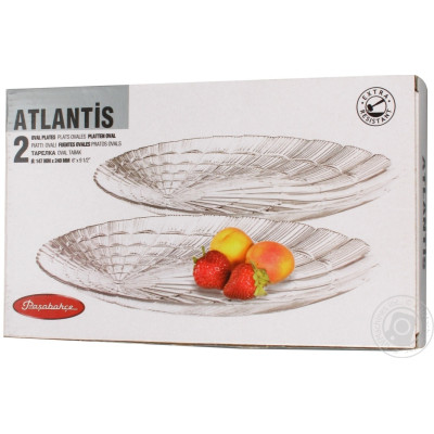 Блюдо овал 147х240мм. Atlantis PASABAHCE - 10238-1