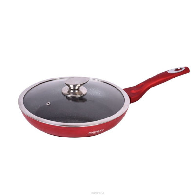 Сковорідка з кришкою 22cm. BOHMANN - BH 1009-22 MRB