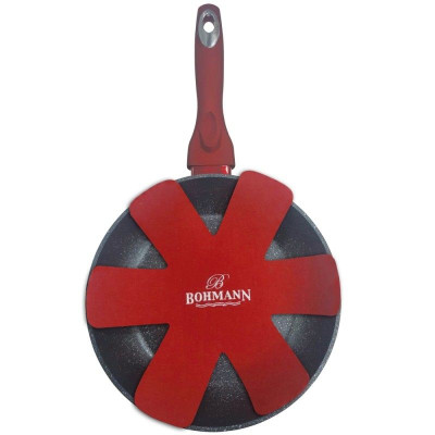 Сковорідка з кришкою 22cm. BOHMANN - BH 1009-22 MRB
