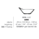 Соусник 84 мл. Gastroboutique Pasabahce - 53942-1