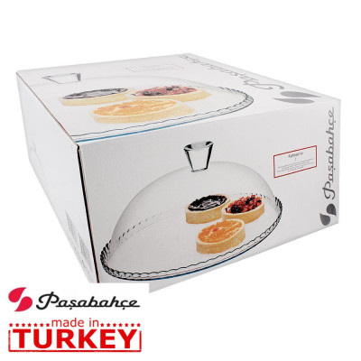 Тортівниця з кришкою 32 см. Patisserie Pasabahce  - 95198