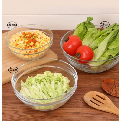 Салатник великий 2.5л. 23см. Chefs Pasabahce - 53583 -1