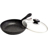 VISSNER Сковородка 20 см с крышкой мрамор - VS 7550-20