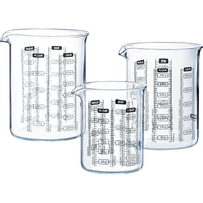 Мірна склянка 750мл.  Kitcken lab PYREX - LABBK75