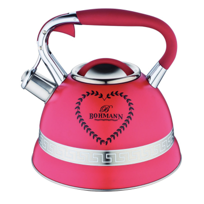 BOHMANN Чайник со свистком металлический 3,0 Liter BH 9911