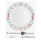 Тарілка для піци 33см. Universal Pizza BORMIOLI ROCCO - 419320M91121344
