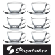 Чашка з блюдцем 240 мл Basic Pasabahce – 97948-1