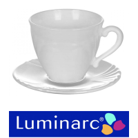 Чашка 220 мл з блюдцем 2 пред. Luminarc Cadix  -  37784-1