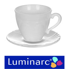 Чашка 220 мл з блюдцем 2 пред. Luminarc Cadix  -  37784-1