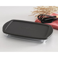 Форма жароміцна з кришкою 1,95л. 34Х19см. BORCAM Pasabahce - 59006g